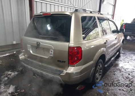 2005 Honda Pilot Ex-L z USA, uszkodzony, nr VIN 2HKYF18595H504127